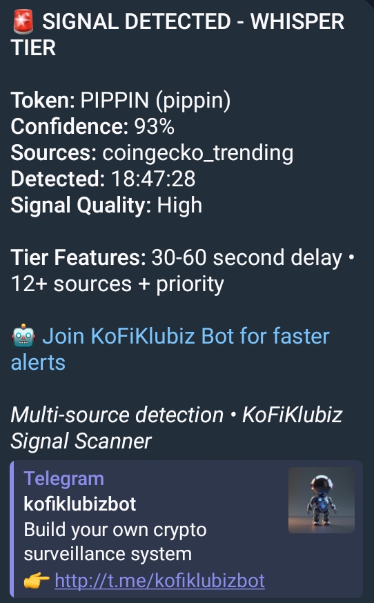 Whisper Tier Listings